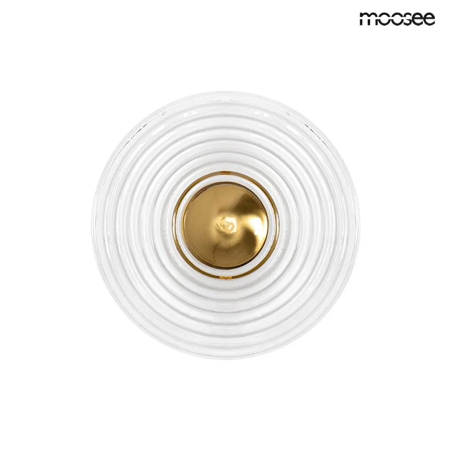 MOOSEE Lampa ścienna ONDA - złoty