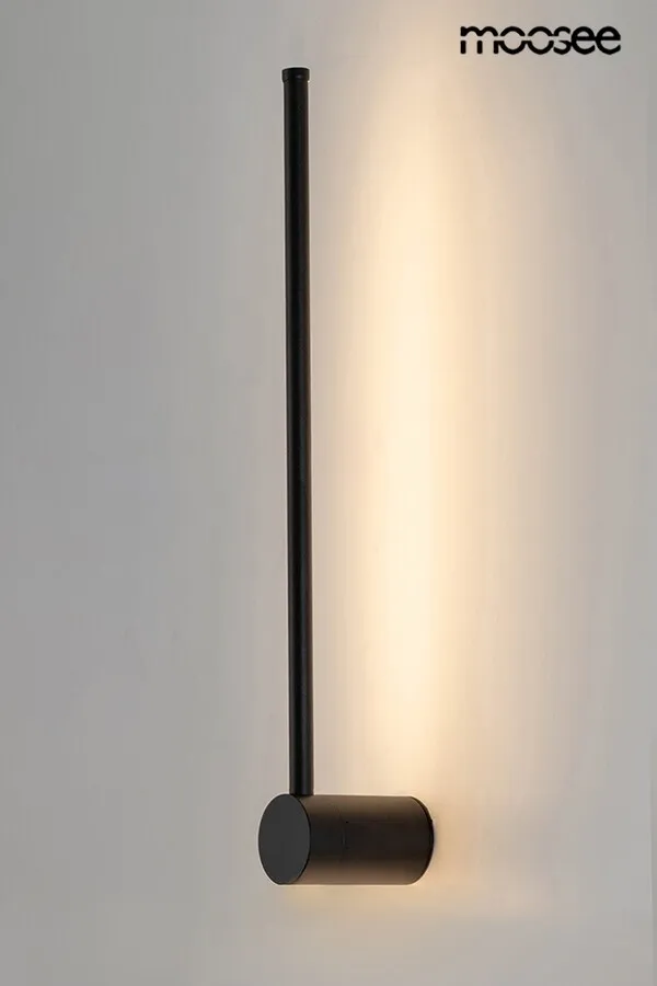 MOOSEE Lampa ścienna OMBRE 60 - czarny