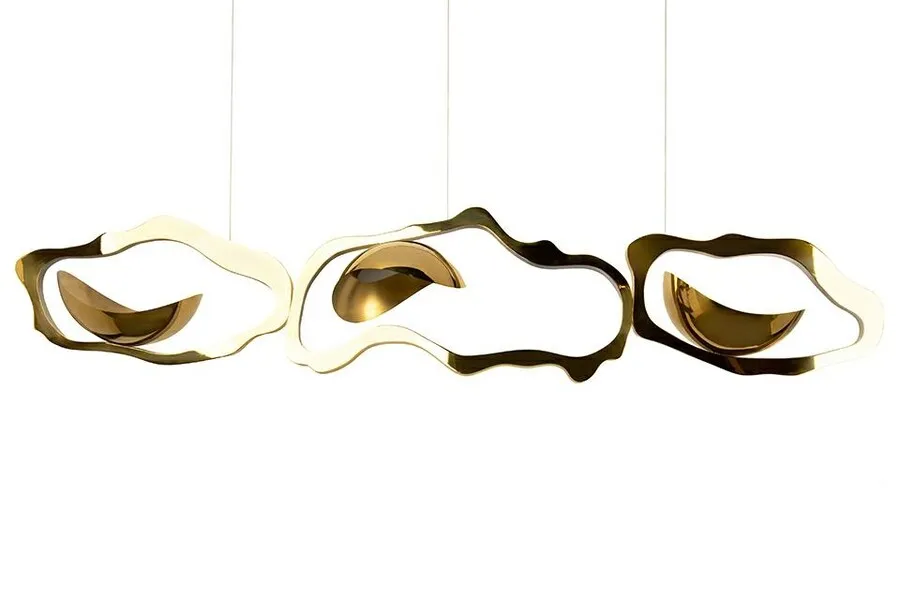 MOOSEE Lampa wisząca CHAIN - złoty