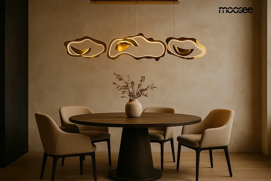 MOOSEE Lampa wisząca CHAIN - złoty