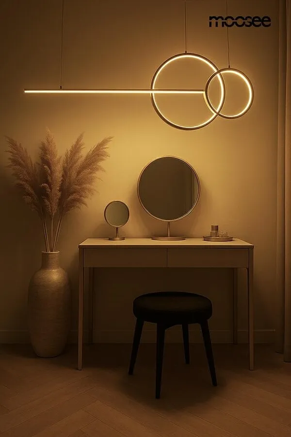 MOOSEE Lampa wisząca RAGE - złoty