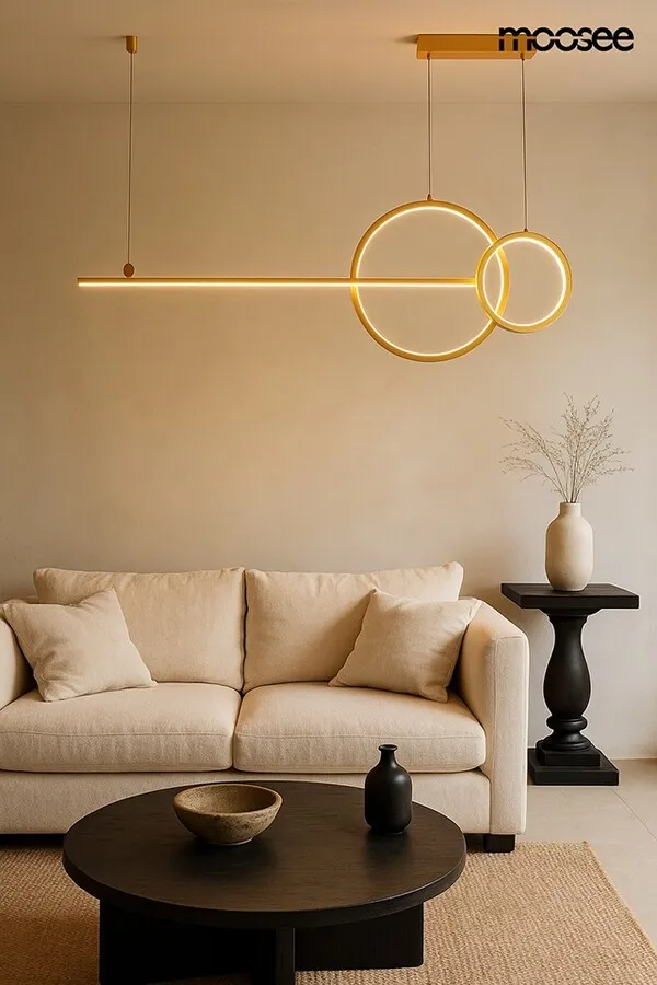 MOOSEE Lampa wisząca RAGE - złoty