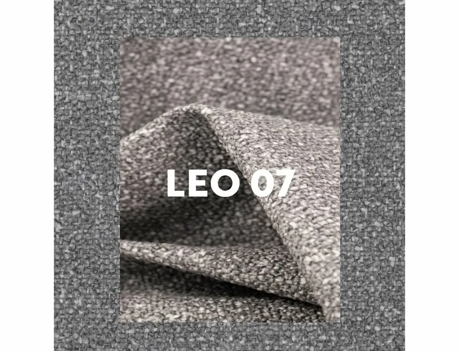 Krzesło obrotowe tapicerowane NOTTI Leo - szary Leo 07