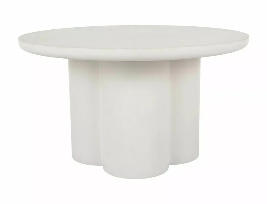 Ława okrągła ROSALIA 80 cm - écru