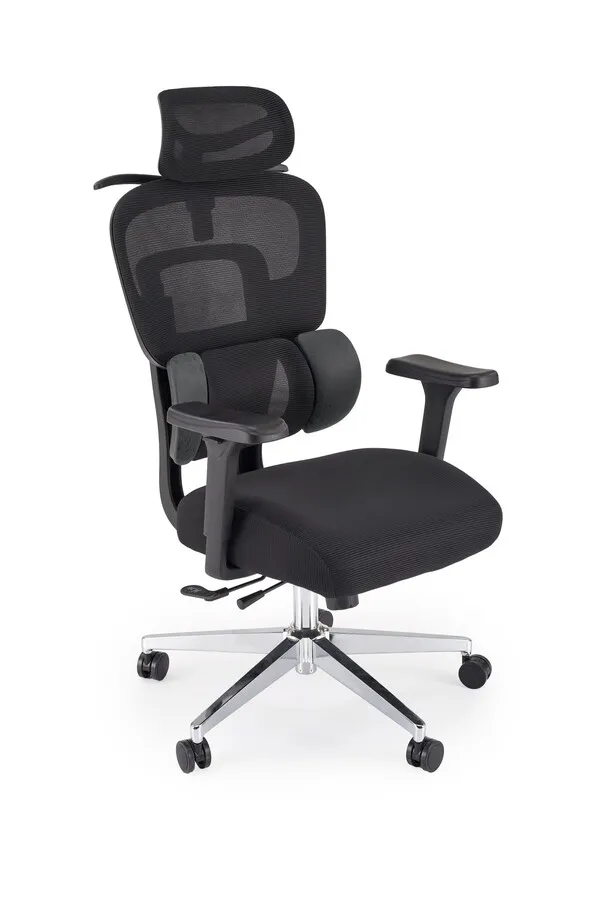Fotel biurowy ergonomiczny BOOSTER - czarny