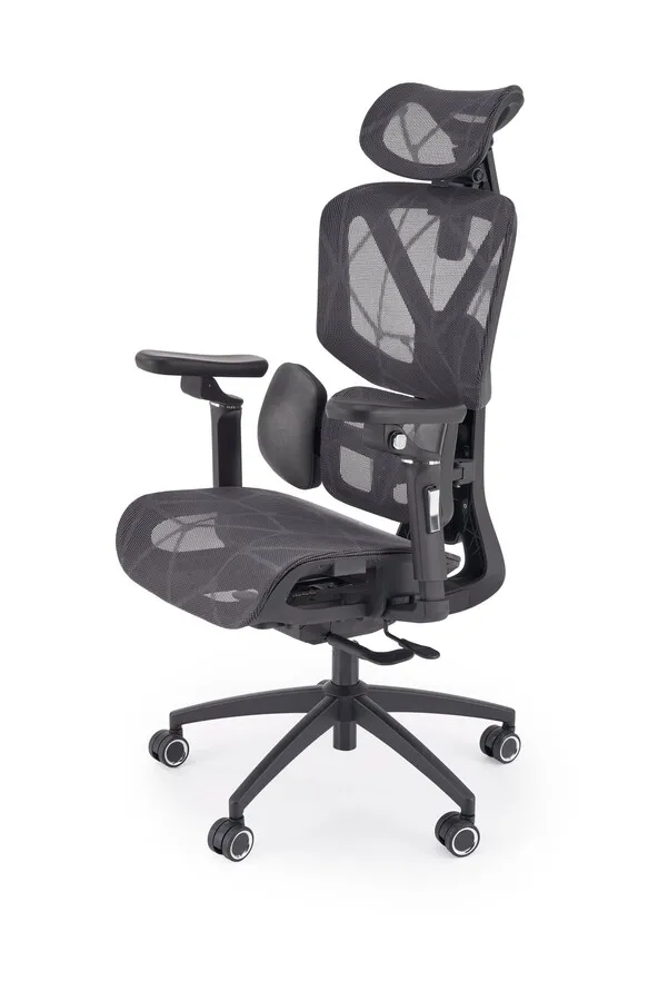 Fotel biurowy ergonomiczny CUBUS - czarny