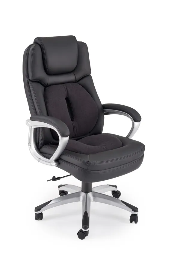 Fotel gabinetowy MAXWEL - czarny