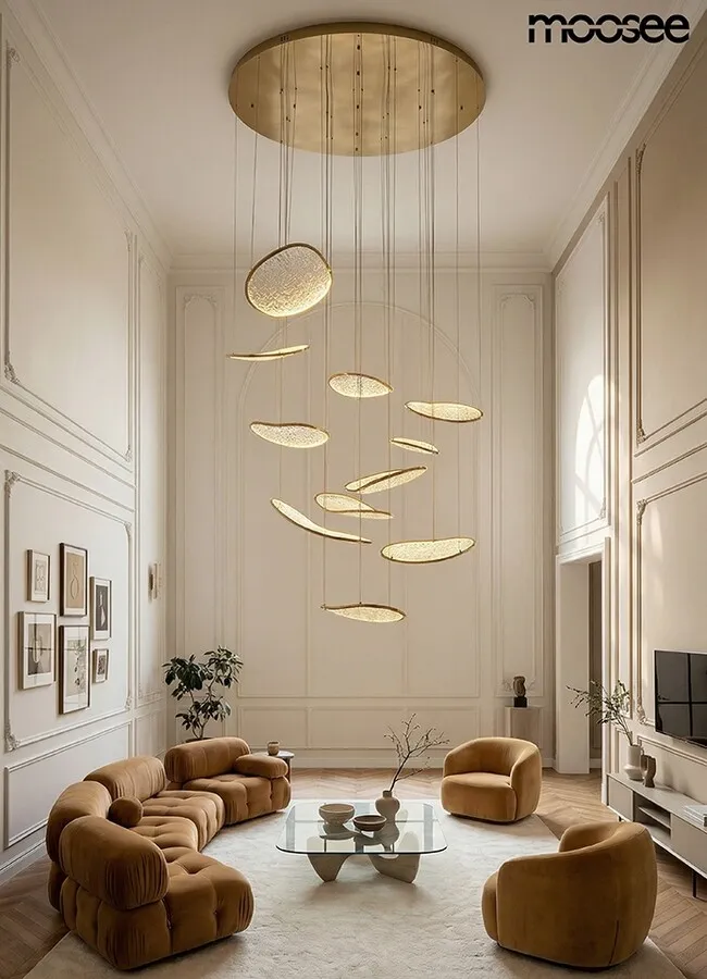 MOOSEE Lampa wisząca MEDUSA - złoty