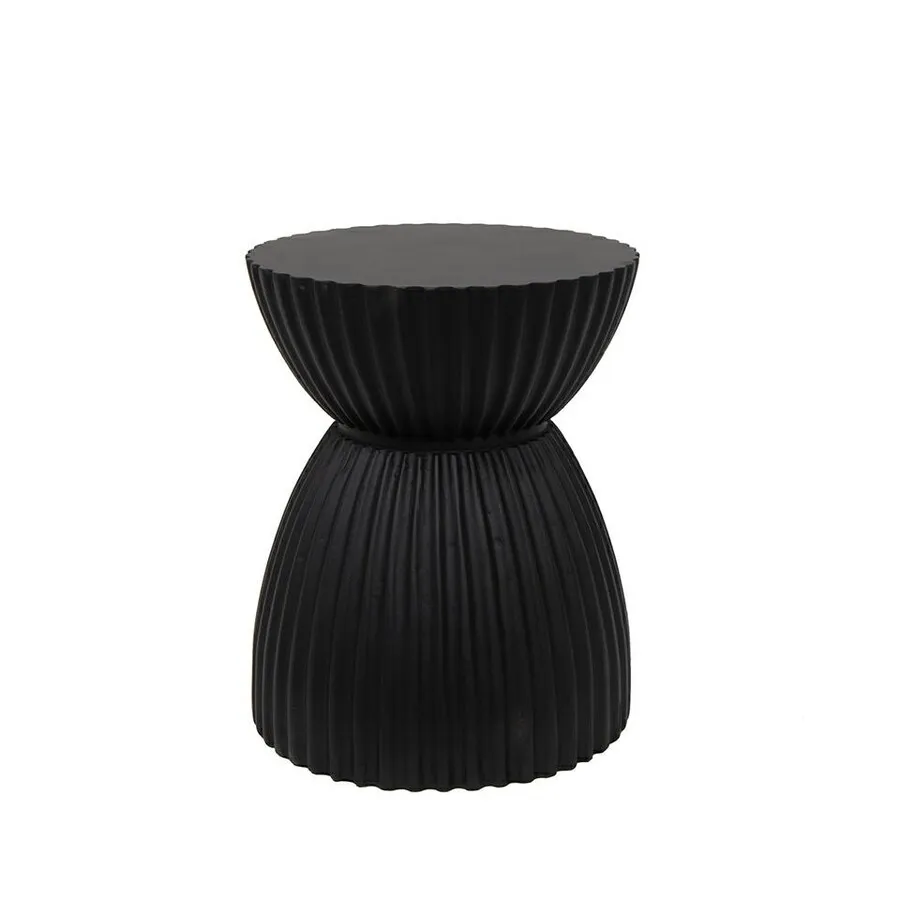 Stolik okrągły TURNO 36 cm - czarny