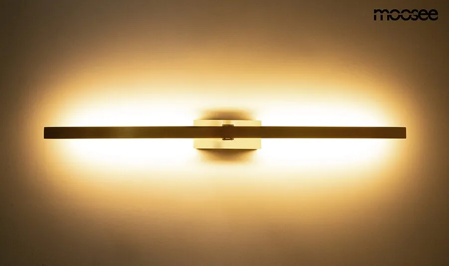 MOOSEE Lampa ścienna LINE - złoty