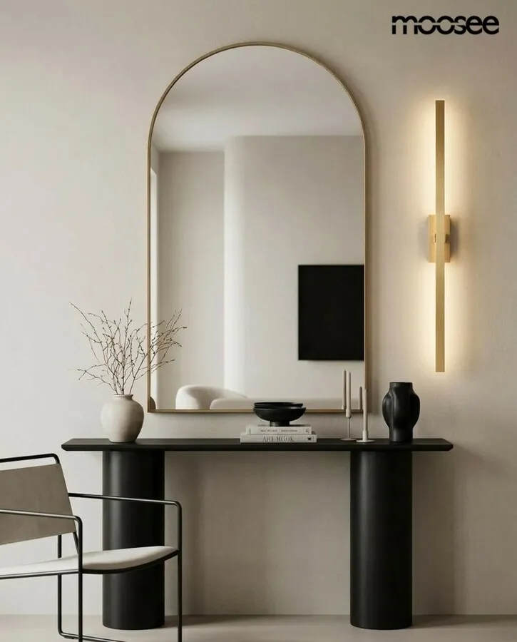 MOOSEE Lampa ścienna LINE - złoty