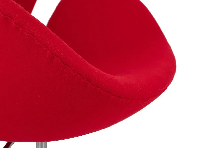 Fotel obrotowy SWAN PREMIUM regulowany - czerwony