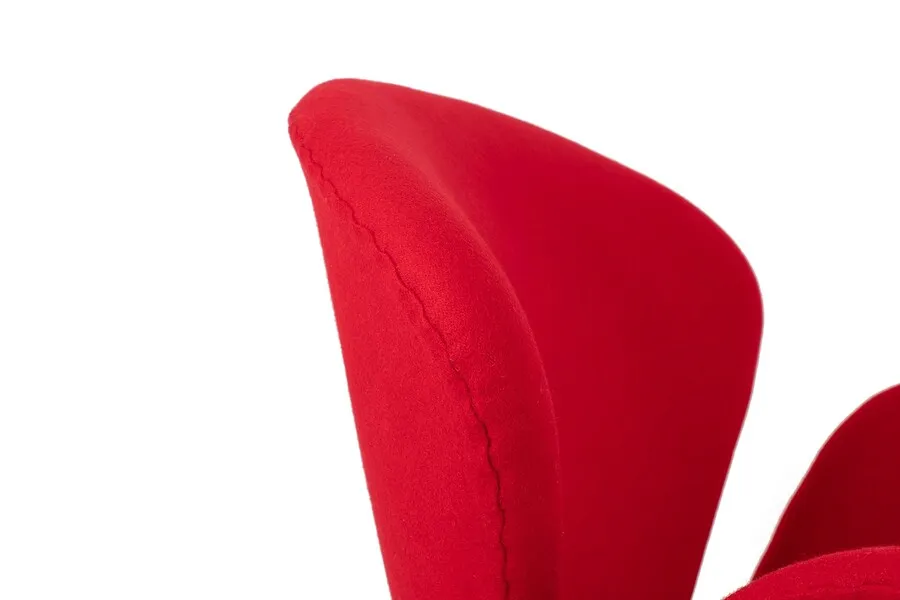 Fotel obrotowy SWAN PREMIUM regulowany - czerwony