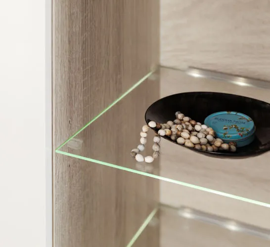 Oświetlenie 2 LED białe High Glossy Furniture