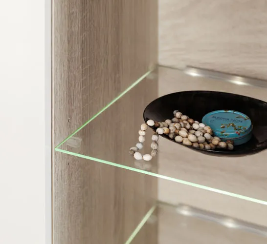Oświetlenie 2 LED zielone High Glossy Furniture