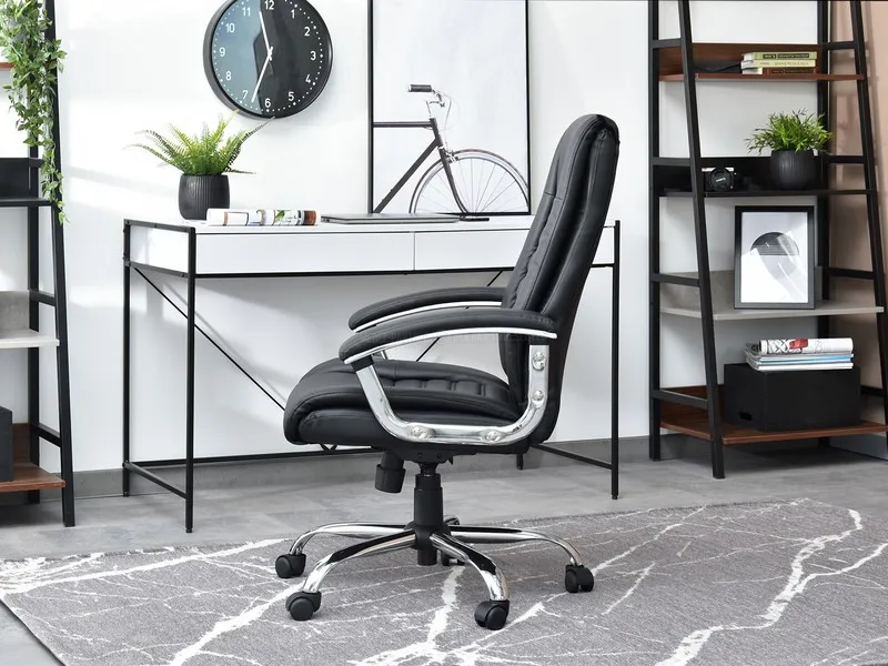 Fotel gabinetowy DRAG - czarny