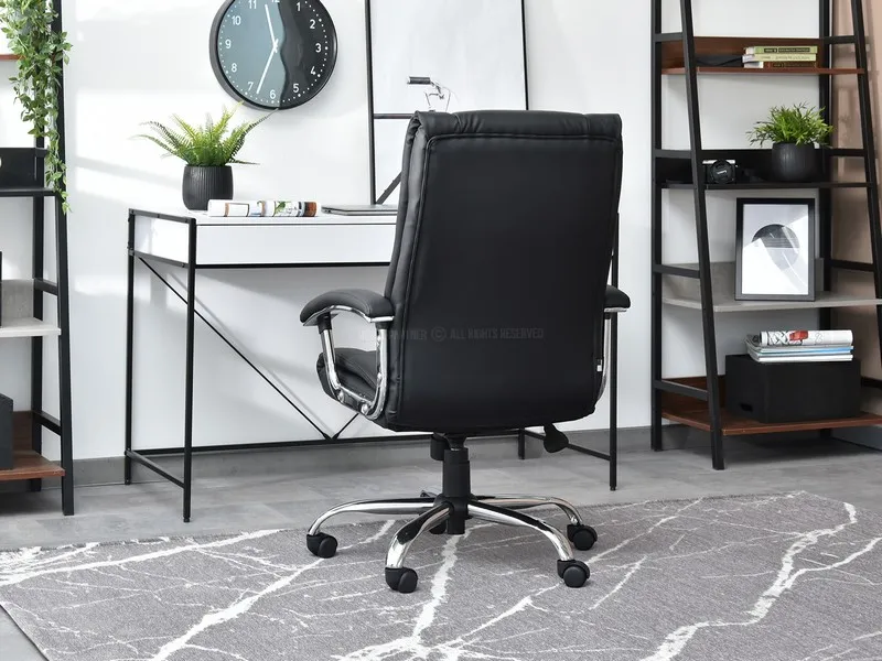Fotel gabinetowy DRAG - czarny