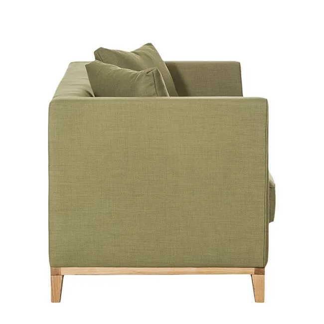 Sofa nowoczesna 2-osobowa LILY - zielony