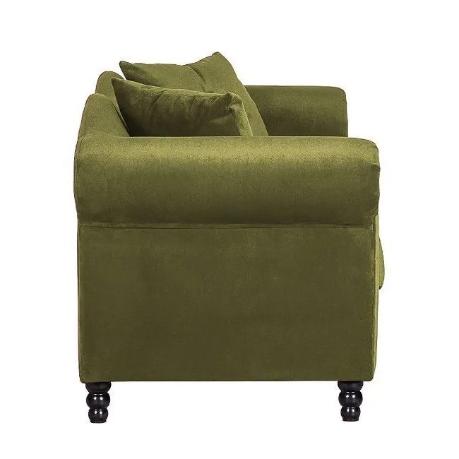 Sofa 2-osobowa GRYF - oliwkowy