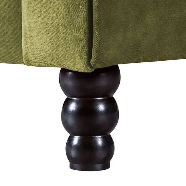 Sofa 2-osobowa GRYF - oliwkowy