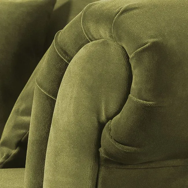 Sofa 2-osobowa GRYF - oliwkowy