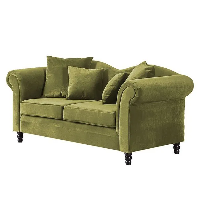 Sofa 2-osobowa GRYF - oliwkowy