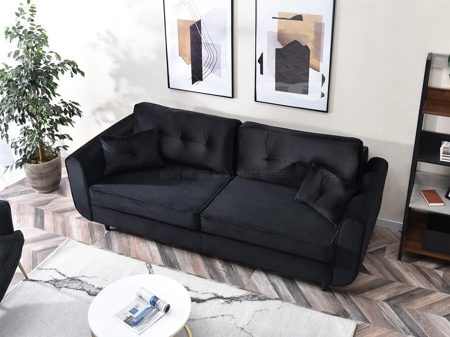 Sofa rozkładana BLINK - czarny