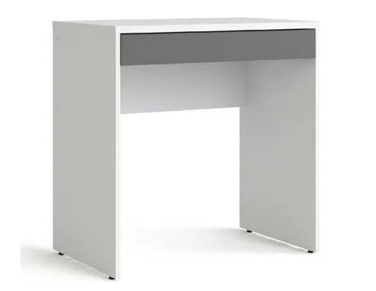 Biurko FUNCTION PLUS - biały/szary