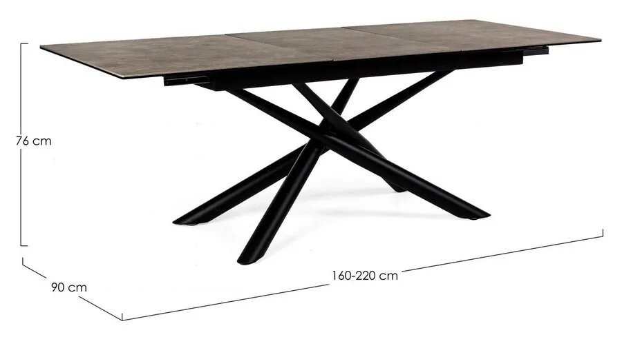 Stół rozkładany SEYFERT 160/220x90