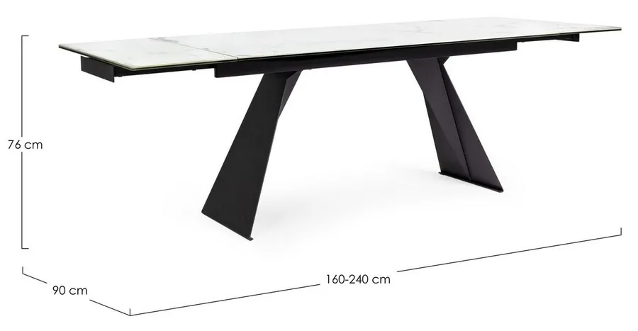 Stół rozkładany BLAZAR 160/240x90