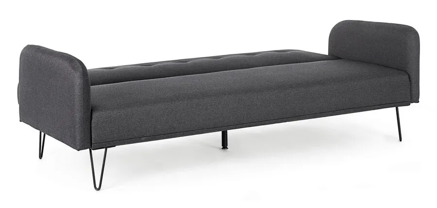 Sofa rozkładana BRIDJET - ciemnoszary