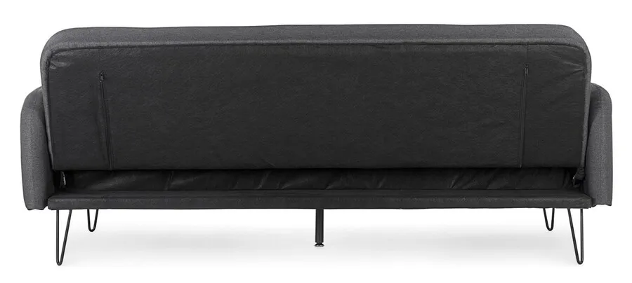 Sofa rozkładana BRIDJET - ciemnoszary