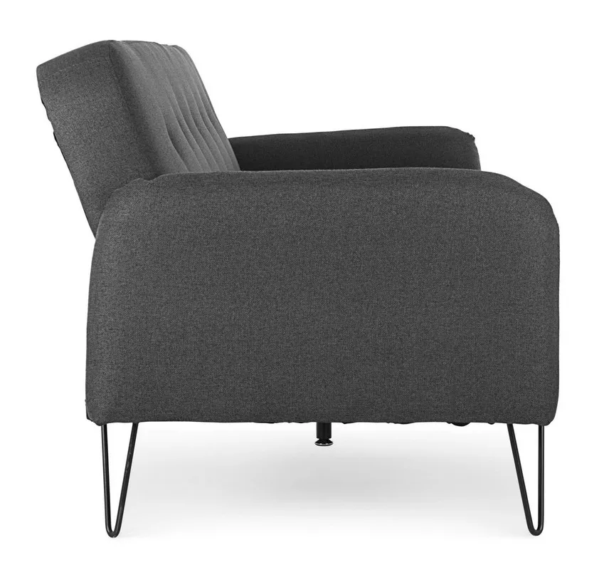 Sofa rozkładana BRIDJET - ciemnoszary