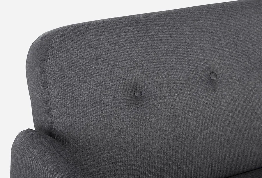 Sofa rozkładana BRIDJET - ciemnoszary