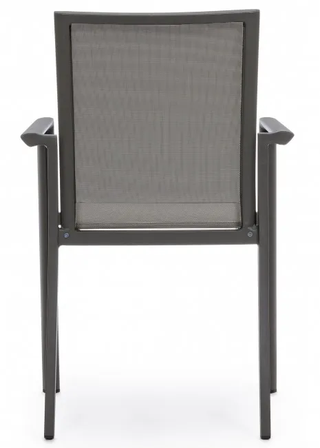 Krzesło ogrodowe KONNOR CHARCOAL