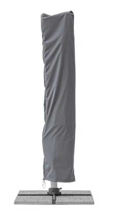 Parasol ogrodowy INES 3x3 - ciemnoszary