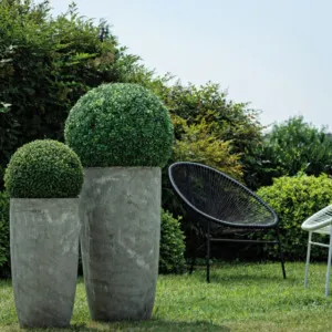 Donice ogrodowe GREY ROUND