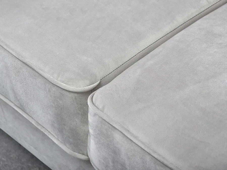Sofa rozkładana z pikowaniem LAVIA - popielaty