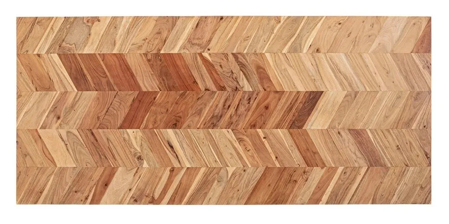 Stół z drewnianym blatem RAIDA 220x100