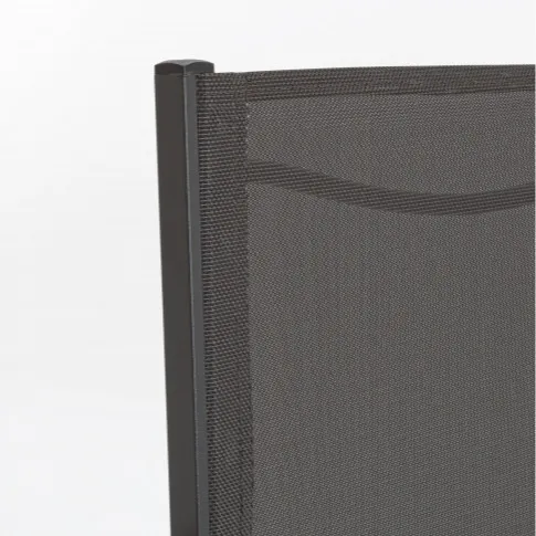 Krzesło ogrodowe HILDE CHARCOAL z podłokietnikami