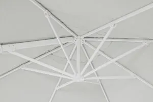 Parasol do ogrodu EDEN WHITE 3x3