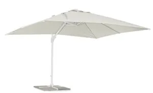 Parasol do ogrodu EDEN WHITE 3x4