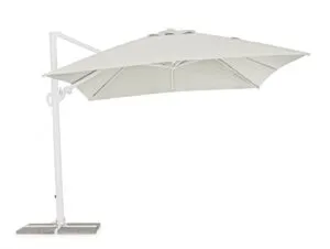 Parasol do ogrodu EDEN WHITE 3x4