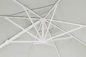 Parasol do ogrodu EDEN WHITE 3x4