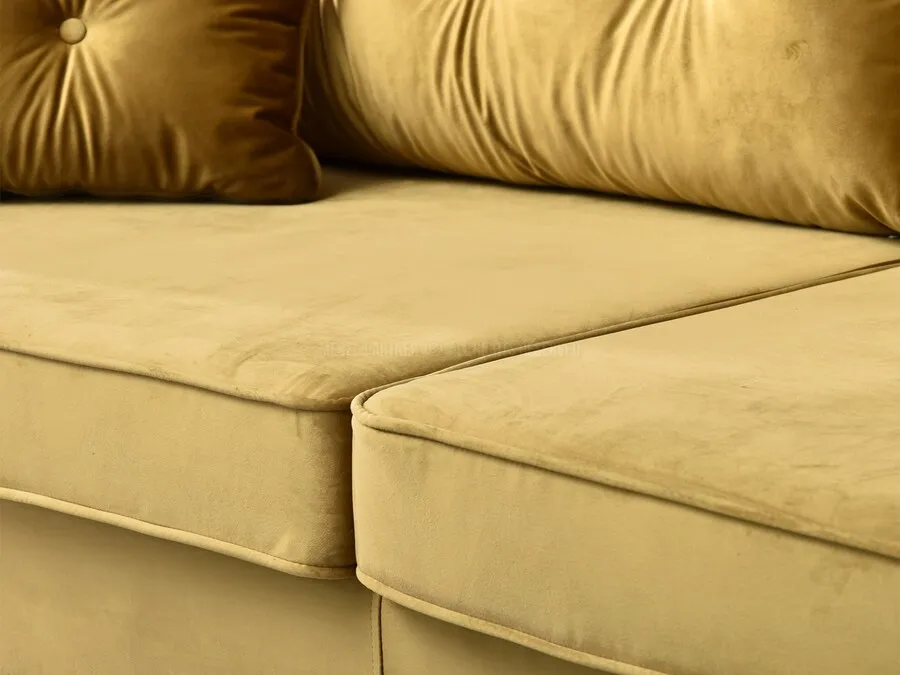 Sofa rozkładana BLINK - złoty