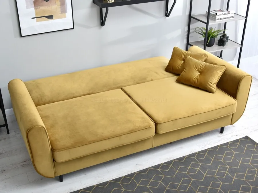 Sofa rozkładana BLINK - złoty