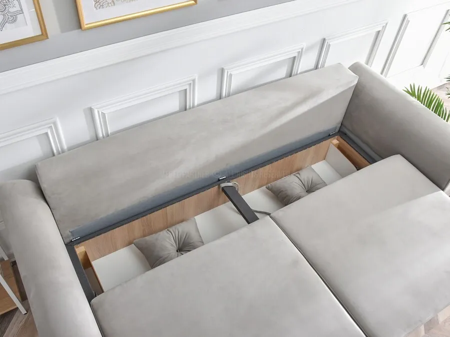 Sofa rozkładana LANTI - popielaty