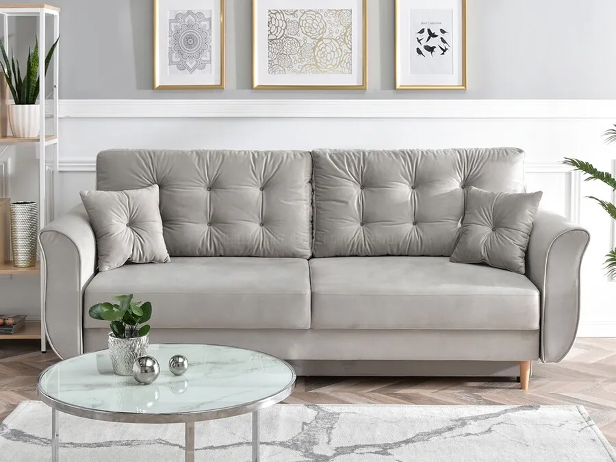 Sofa rozkładana LANTI - popielaty