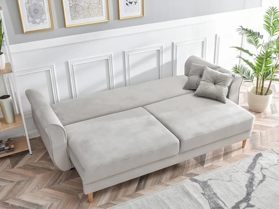 Sofa rozkładana LANTI - popielaty