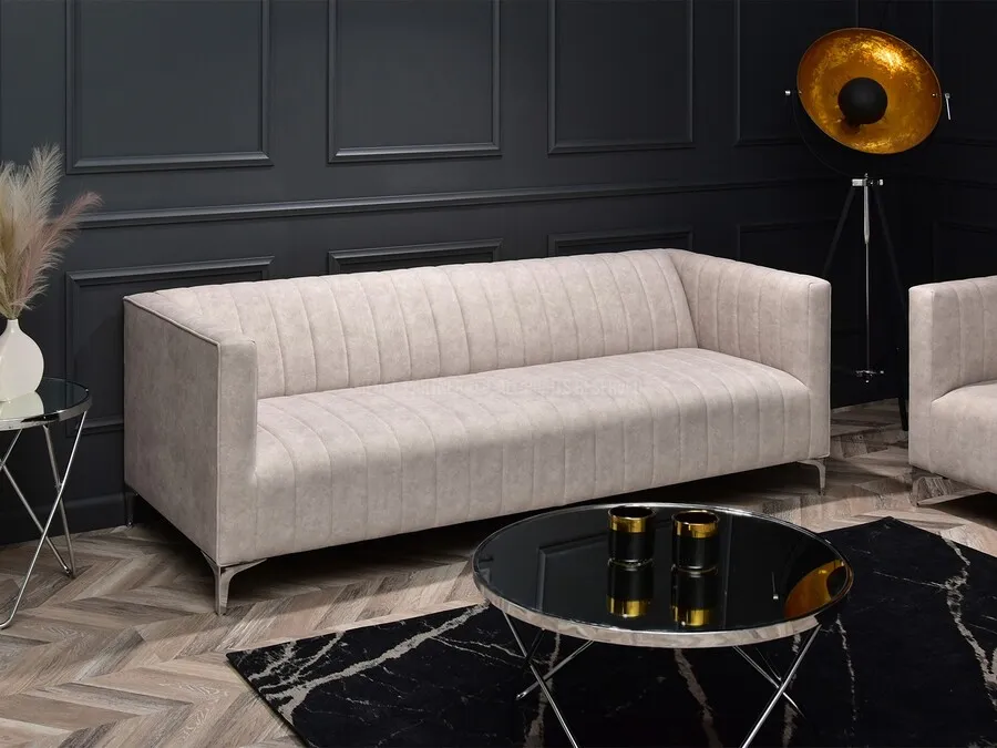 Sofa 3-osobowa RONI - piaskowy